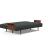 Frode Fabric Sofa Bed w/Walnut Arms