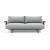 Frode Fabric Sofa Bed w/Walnut Arms