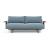 Frode Fabric Sofa Bed w/Walnut Arms