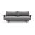 Frode Fabric Sofa Bed w/Walnut Arms