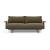 Frode Fabric Sofa Bed w/Walnut Arms