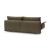 Frode Fabric Sofa Bed w/Walnut Arms