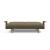 Frode Fabric Sofa Bed w/Walnut Arms
