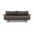 Frode Fabric Sofa Bed w/Walnut Arms