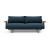 Frode Fabric Sofa Bed w/Walnut Arms