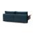 Frode Fabric Sofa Bed w/Walnut Arms
