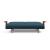 Frode Fabric Sofa Bed w/Walnut Arms