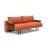 Frode Fabric Sofa Bed w/Walnut Arms
