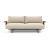 Frode Fabric Sofa Bed w/Walnut Arms