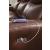 Next Move Leather Power Reclining Living Room Set with Adjustable Headrest