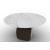 Twins Metal/Ceramic Round Dining Table