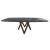 Cartesio W98.4-inch Ceramic/Metal/Wood Customizable Elliptical Dining Table