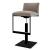 Gala Fabric/Metal Customizable Swivel Adjustable Height Stool
