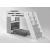 Galaxy Loft Bunk Bed, Twin Size