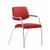 Gama Visitor Armchair, Upholstered Seat & Back, 4-leg Frame