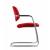 Gama Visitor Armchair, Upholstered Seat & Back, Cantilever Frame