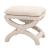 Gaston Fabric Fully Upholstered Ottoman
