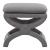Gaston Fabric Fully Upholstered Ottoman