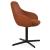 Gazel 4 Star Swivel Dining Arm Chair