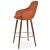 Gazel Wood Arm Barstool