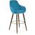 Gazel Wood Arm Barstool