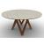 Cartesio Wood/Ceramic Round Dining Table
