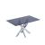 Genevieve Rectangular Glass Dining Table