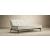 Dublexo Deluxe Fabric Sofa Bed w/Dark Wood Styletto Legs