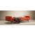 Dublexo Deluxe Fabric Sofa Bed w/Arms & Stainless Steel Legs