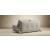 Cubed Deluxe Fabric Sofa Bed w/Chrome Legs, Queen Size