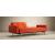 Dublexo Deluxe Fabric Sofa Bed w/Arms & Stainless Steel Legs