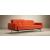 Dublexo Deluxe Fabric Sofa Bed w/Arms & Stainless Steel Legs