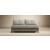 Cubed Deluxe Fabric Sofa Bed w/Chrome Legs, Queen Size