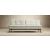 Dublexo Deluxe Fabric Sofa Bed w/Dark Wood Styletto Legs