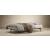 Dublexo Deluxe Fabric Sofa Bed w/Dark Wood Styletto Legs
