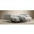 Cassius Deluxe Excess Lounger Fabric Sofa Bed w/Chrome Legs