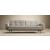 Dublexo Deluxe Fabric Sofa Bed w/Arms & Dark Wood Styletto Legs