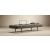 Zeal Deluxe Fabric Daybed w/Dark Wood Styletto Legs