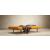 Unfurl Fabric Sofa Bed w/Dark Wood Legs