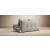 Cubed Deluxe Fabric Sofa Bed w/Chrome Legs, Full Size