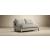 Cubed Deluxe Fabric Sofa Bed w/Chrome Legs, Full Size