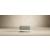 Deluxe Excess Fabric Ottoman w/Chrome Legs