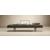 Zeal Deluxe Fabric Daybed w/Dark Wood Styletto Legs