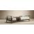 Dublexo Frej Fabric Sofa Bed w/Smoked Oak Arms & Legs