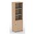 Uni Melamine Office Lockable Cabinet w/Door & 3 Shelves