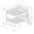 Ginger Wood Bunk Bed, Full/Full Size