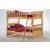 Ginger Wood Bunk Bed, Full/Full Size
