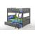 Ginger Wood Bunk Bed, Full/Full Size