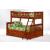 Ginger Wood Bunk Bed, Twin/Full Size