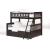 Ginger Wood Bunk Bed, Twin/Full Size